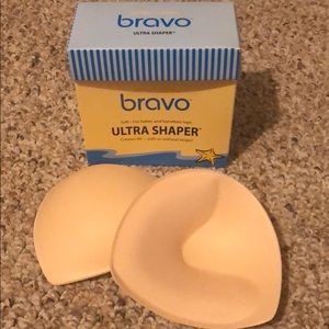 Bravo push up bikini bra inserts pads